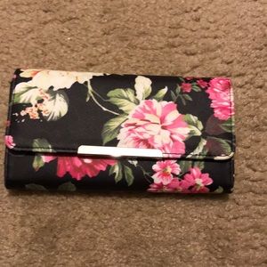 Floral wallet